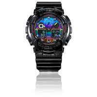 Orologio G-Shock Uomo G-SHOCK in Resina GA-100RGB-1AER - GA-100RGB-1AER